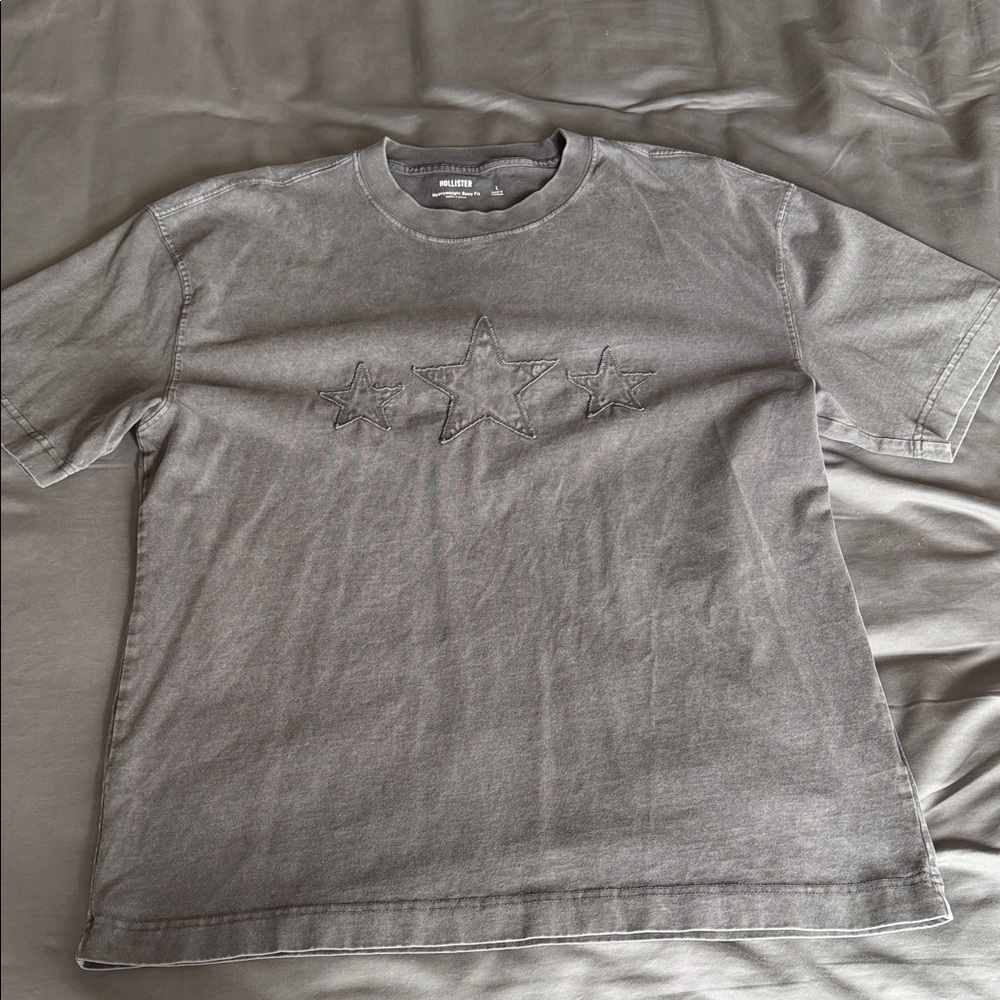 Hollister Gray Star Tee